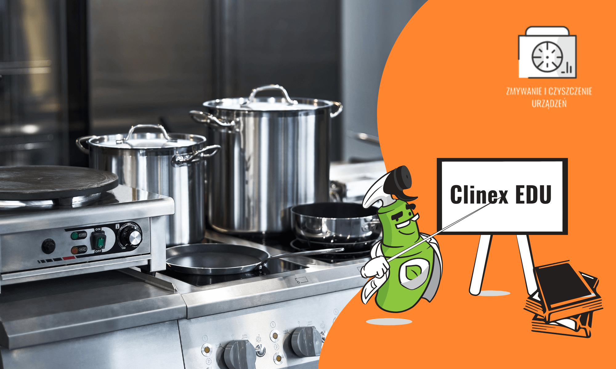 ClinexEDU – Utrzymanie czystości w gastronomii (Kompendium wiedzy)