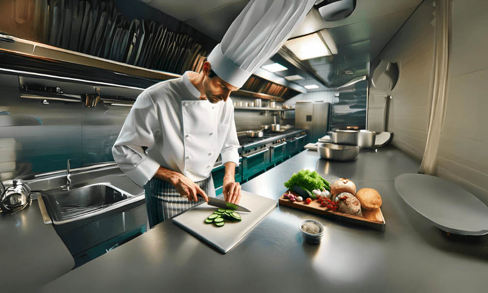 Czysta kuchnia to gwarant jakości i bezpieczeństwa w restauracji.