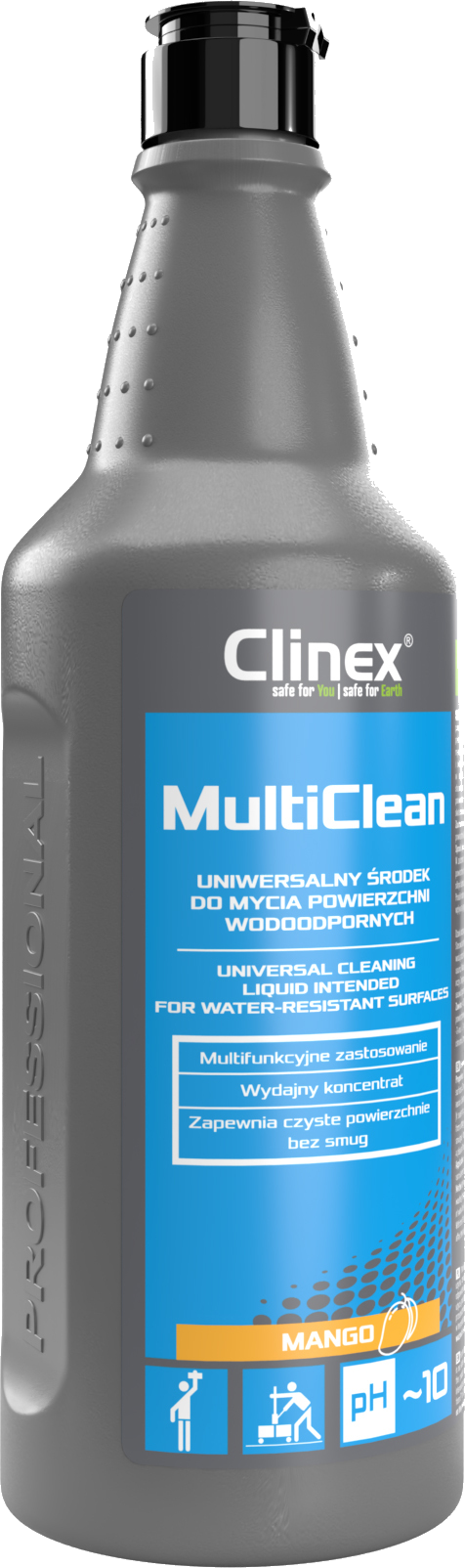 Clinex Multi Clean MANGO 1L – profesjonalny koncentrat do sprzątania