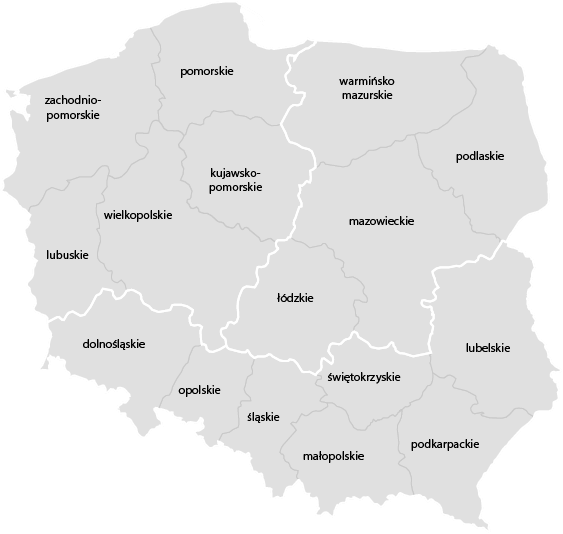 Mapa przedstawicieli