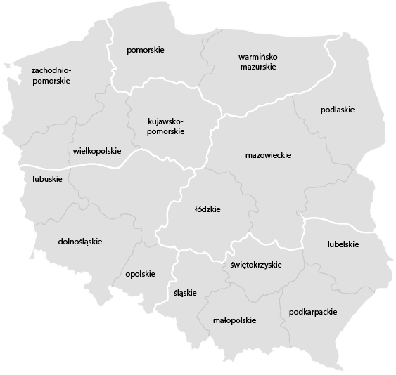 Mapa przedstawicieli