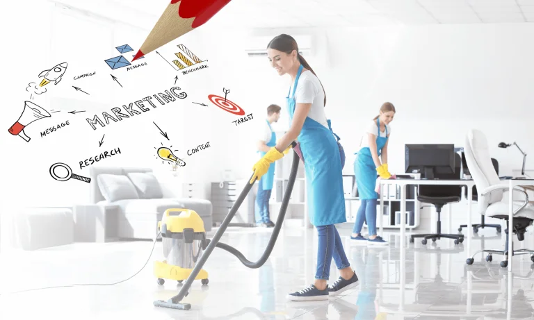 
Marketing w firmie sprzatającej					