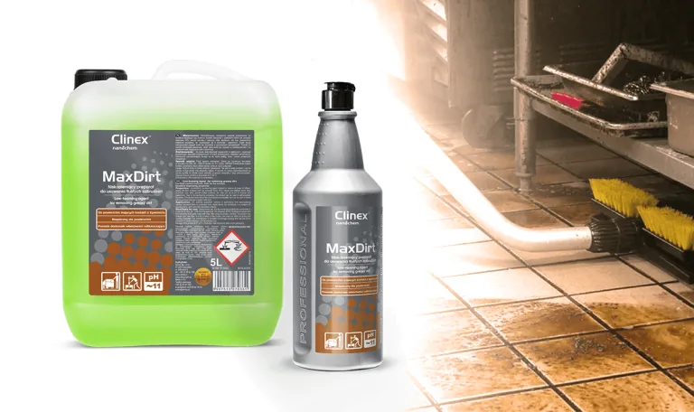 
Clinex MaxDirt – cleanliness at the highest level!					