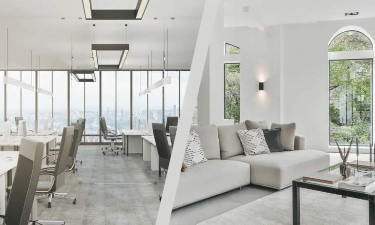
Commercial space cleaning vs. home appliances – main differences.					
